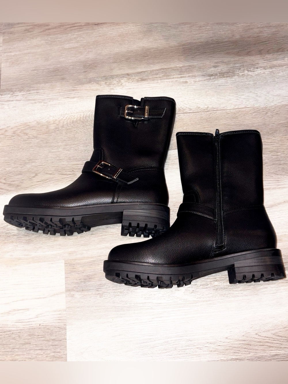 NEW IN BOX KATIE & KELLY MOTO BOOTS